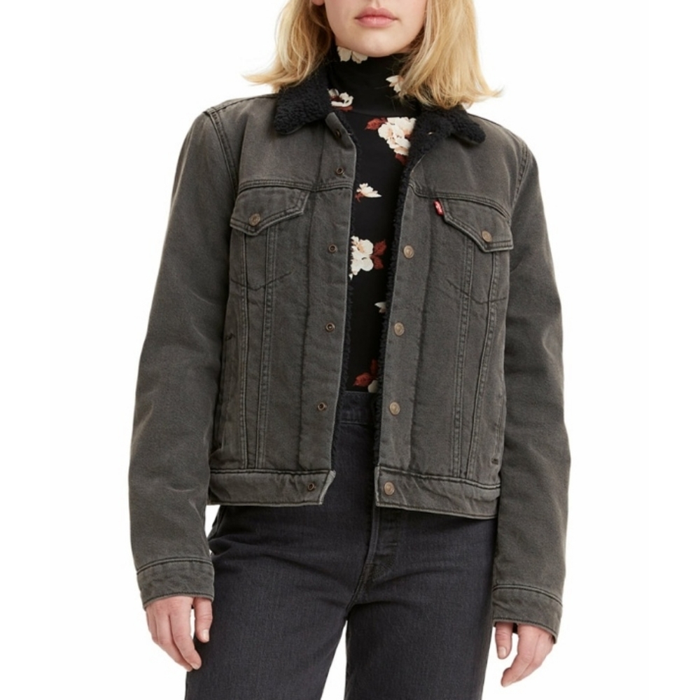 Levi's women's original Sherpa trucker jacket